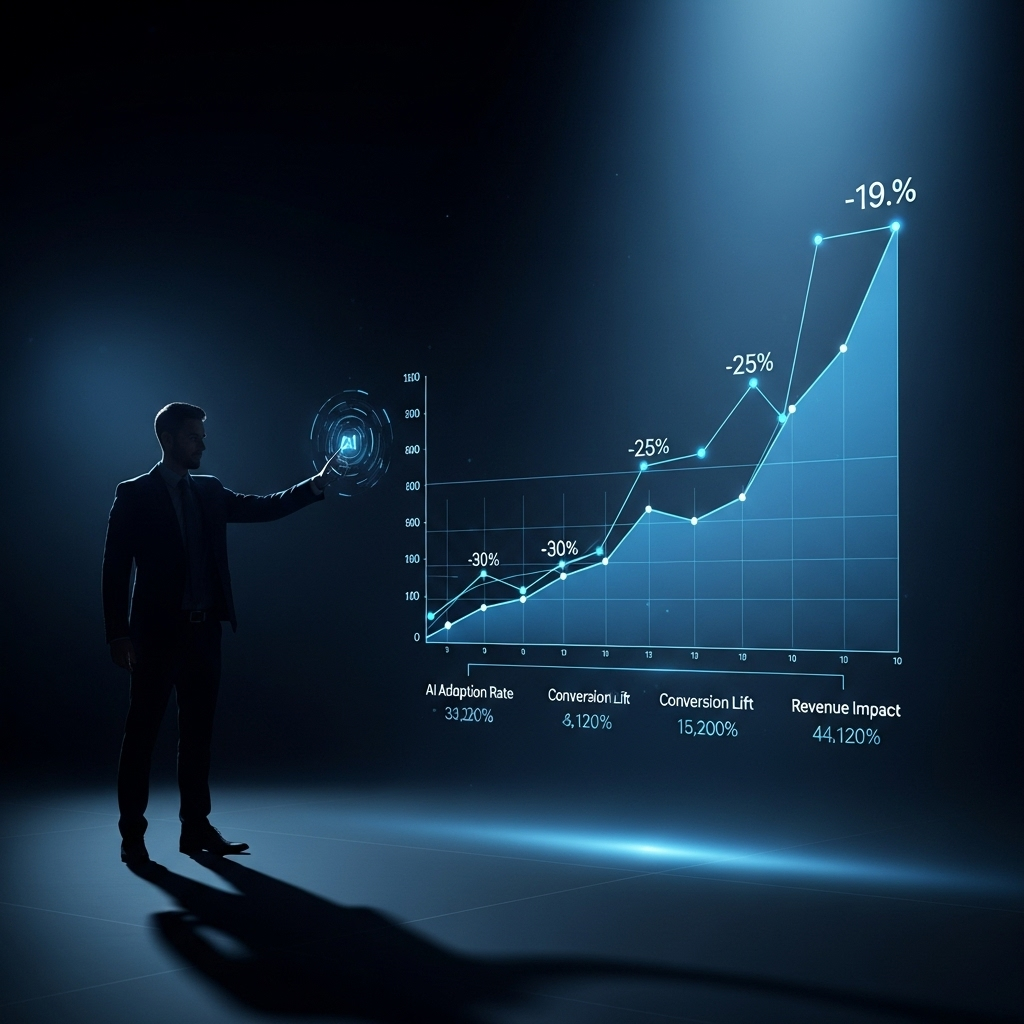 CRO's Services: PhaseV Adds 1 New AI Optimization Tool 3 A chart showing the growth and impact of AI on the effectiveness of cro's services over time.