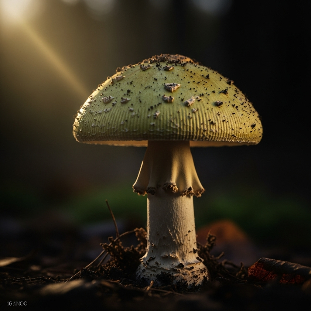 Mushroom Murderer: 5 Chilling Moments From Her Sentencing 3 A close-up photo of a deadly Death Cap mushroom, the type used by the convicted mushroom murderer.