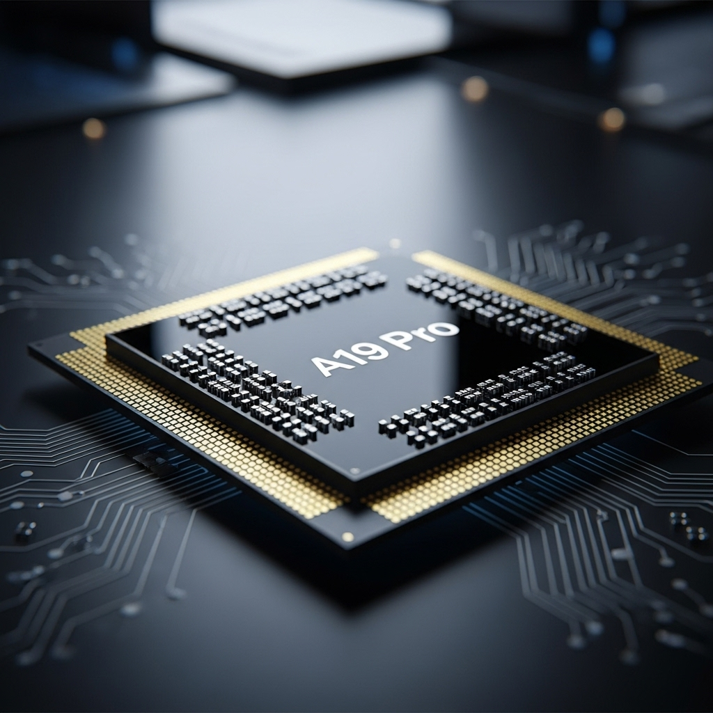 iPhone 17 Lineup: 4 Models Unveiled with Higher Prices 4 A close-up shot of the powerful A19 Pro chip for the iphone 17 lineup.