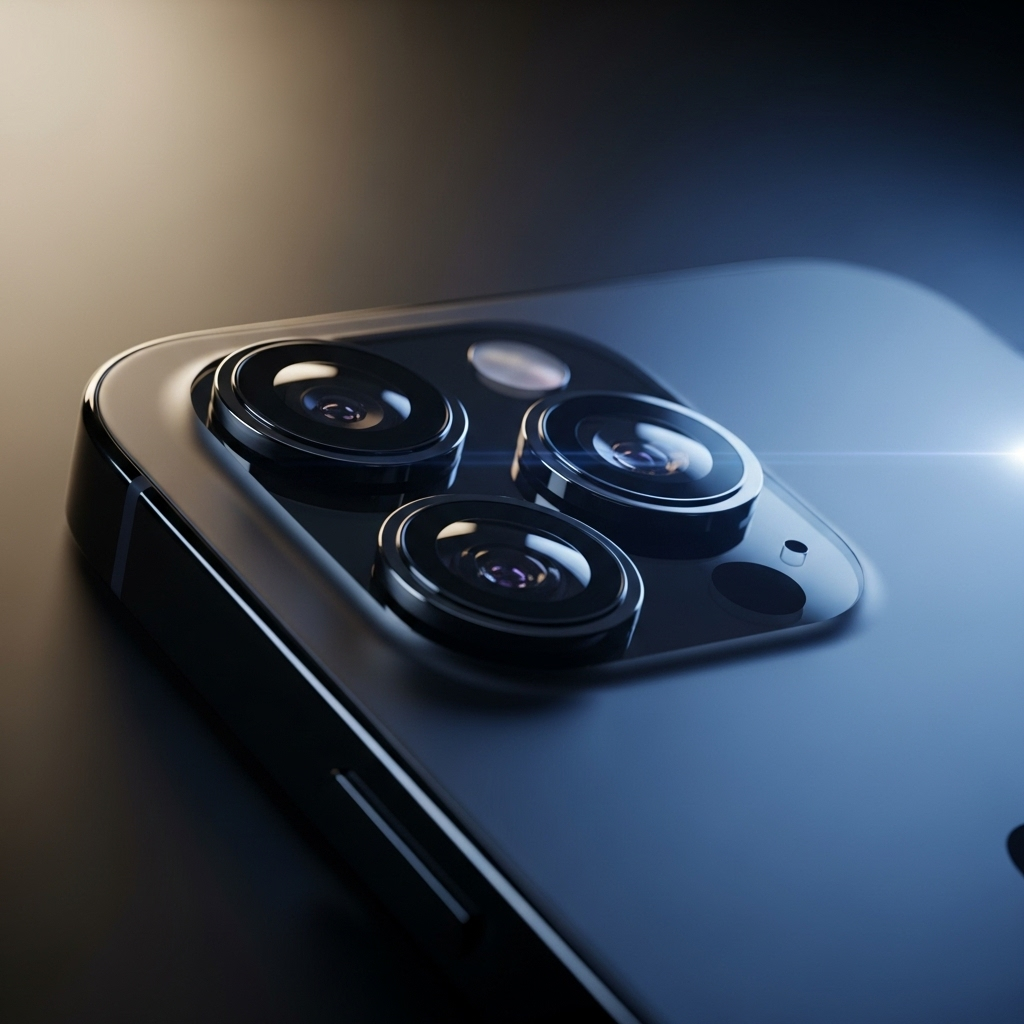 New iPhone 17 Preorders Live: See Apple's Latest Tech 3 A close-up shot of the redesigned camera module on the new iPhone 17 Pro model.