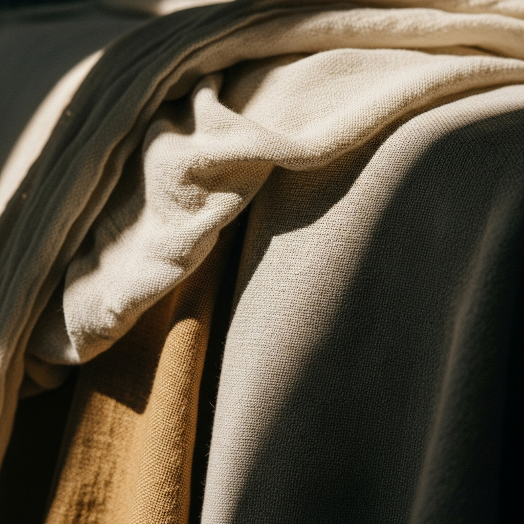 Comey Spring 2026: 15 Top Ready-to-Wear Looks to See 3 A close-up shot of the varied textures in the Comey Spring line, featuring gauze and linen.