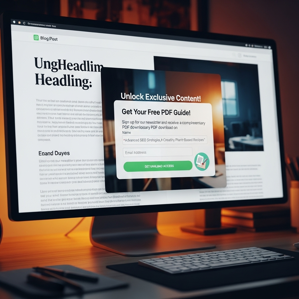 Newsletter Sign: 7 Proven Strategies to Boost Your List 4 A content upgrade box within a blog post prompts the reader for a newsletter sign up in exchange for a free PDF.