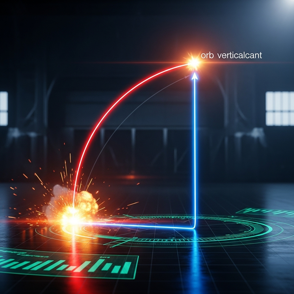 Video Showing Missile Strike on Orb Stuns 2 Senators 3 A diagram illustrating the flight path shown in the video showing missile strike and the orb's subsequent vertical ascent.