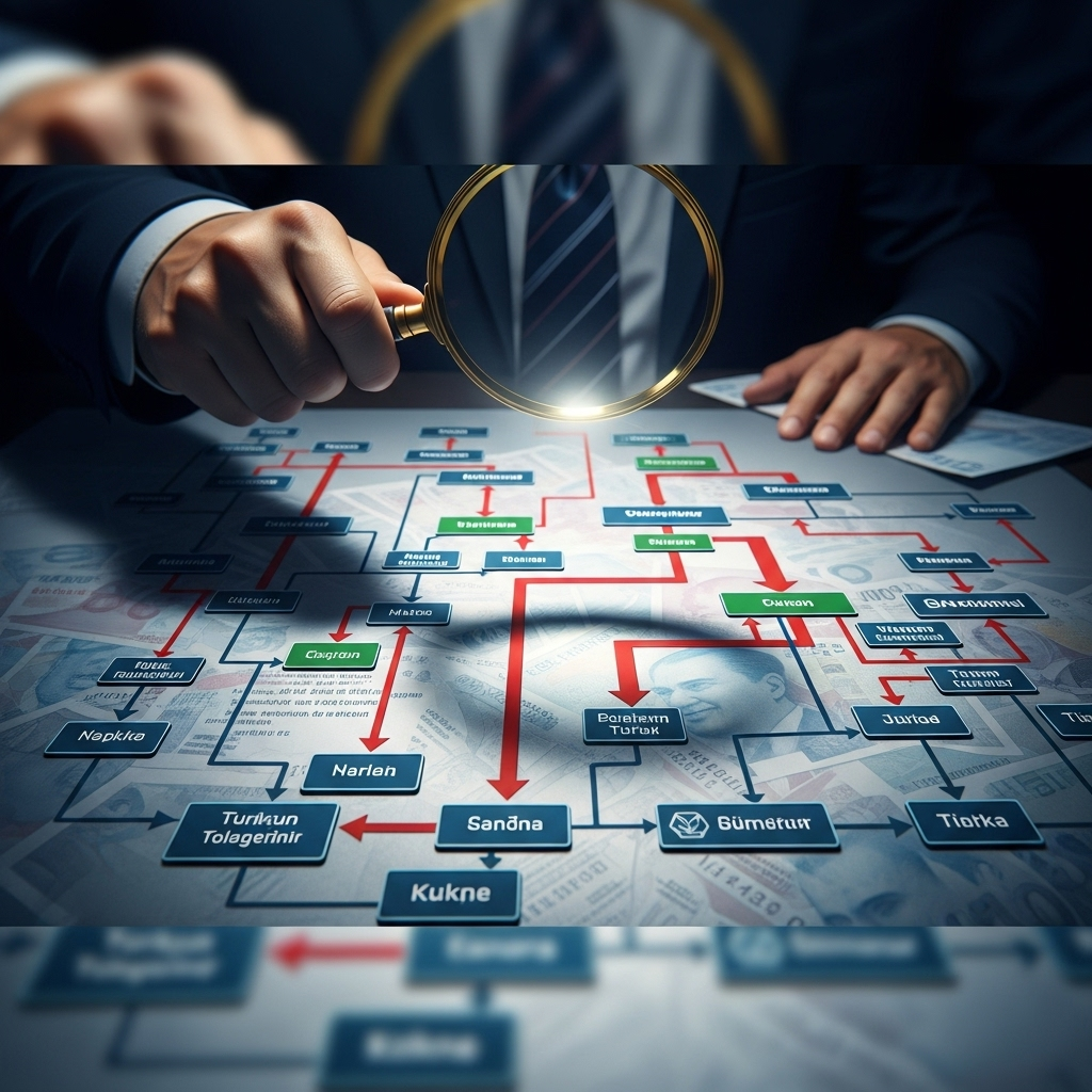 Turkiye Prosecutors Seize 1 Media Giant in Fraud Probe 3 A flowchart graphic illustrating the complex corporate structure being investigated by Turkiye prosecutors.