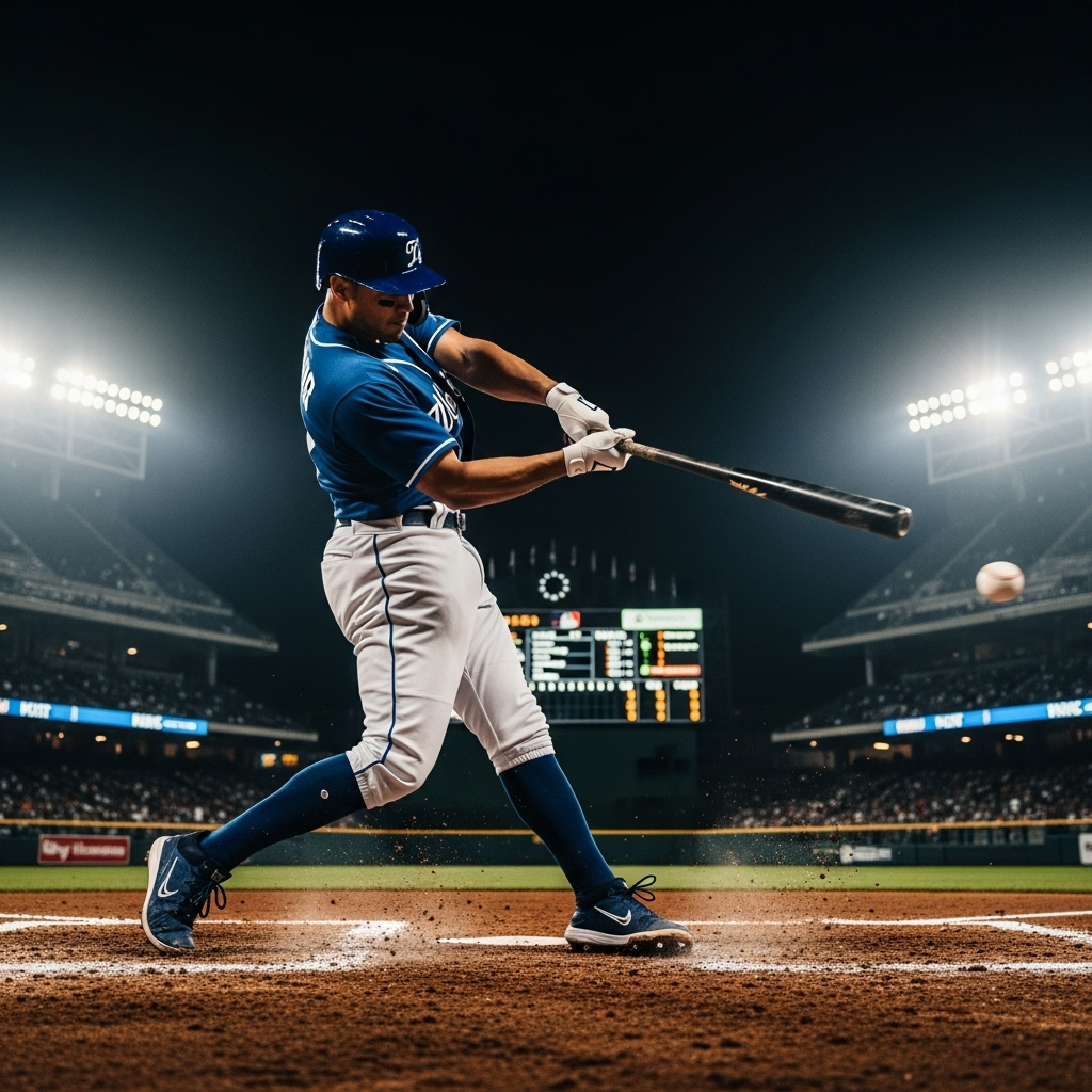Julio Rodriguez's Top 5 Highlights: The Incredible Catch 3 A focused Julio Rodriguez at the plate, ready to swing the bat during a Mariners game.