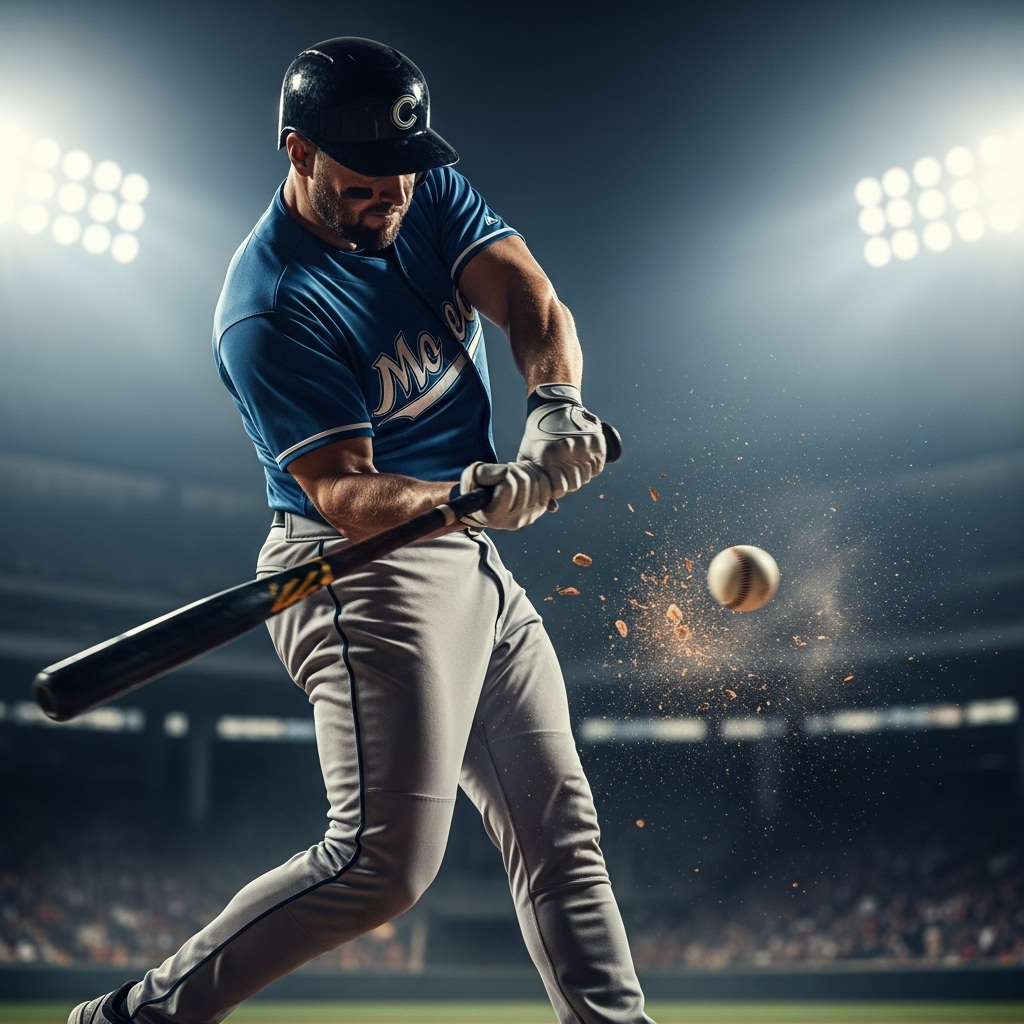 Cubs' Tucker Hits IL: 2 Other Key Fantasy Baseball Moves 4 A hot-hitting outfielder swinging a bat and making contact with the ball.