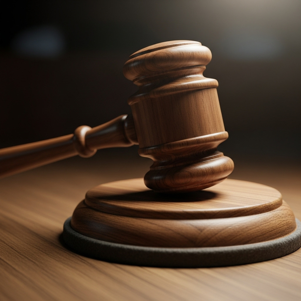 Trump Nominees: GOP Weighs Nuclear Option for 30+ Judges 3 A judicial gavel on a sound block, symbolizing the confirmation of Trump nominees.