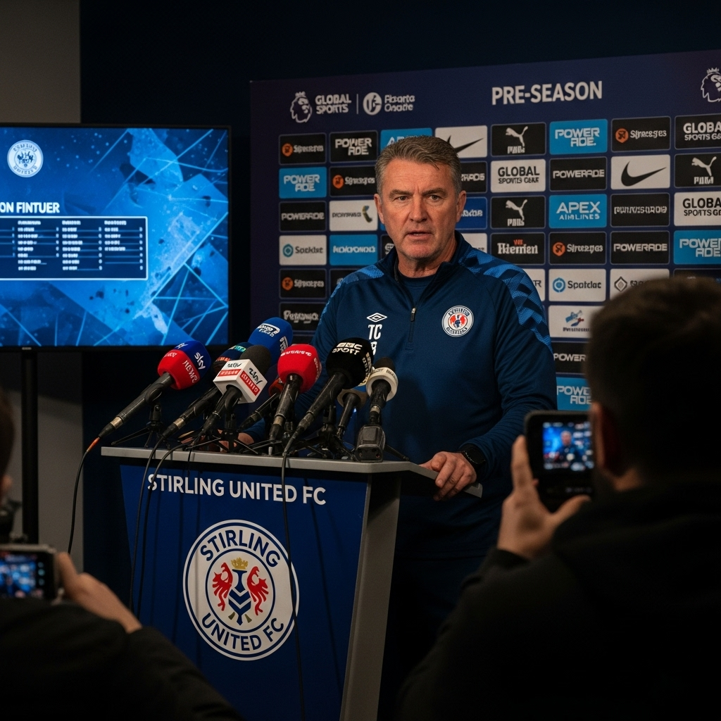 News conferences: 2 PL managers on the league's return 2 A manager speaking at one of the highly anticipated pre-season news conferences.