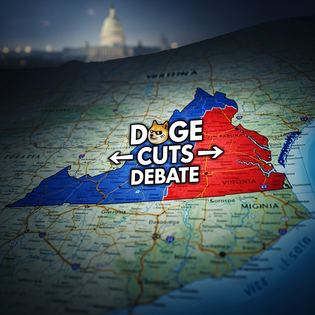 , doge cuts: 1 VA House Seat Hinges on Trump's Plan 3 A map of Virginia highlighting the competitive 7th congressional district where the debate over , doge cuts is central.