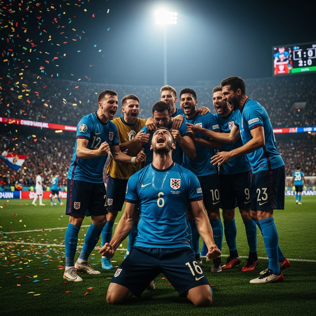 WC Glory: 3 Reasons Tuchel's Long Throw Plan Could Work 4 A national team celebrating a crucial goal, a step on the road to wc glory.