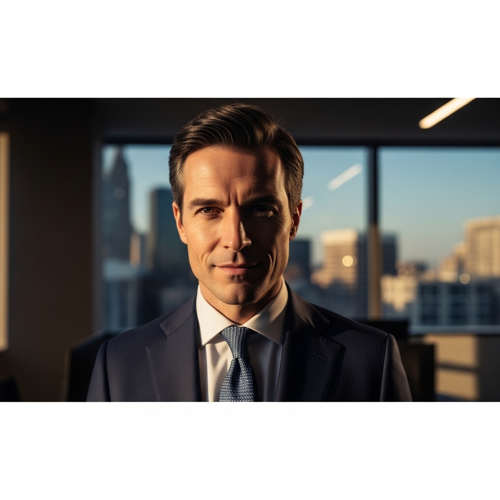 new ceo for 2 Top Fragrance Brands: Marly & Initio 2 A professional headshot of the new ceo, Stefano de Angelis, in a business setting.