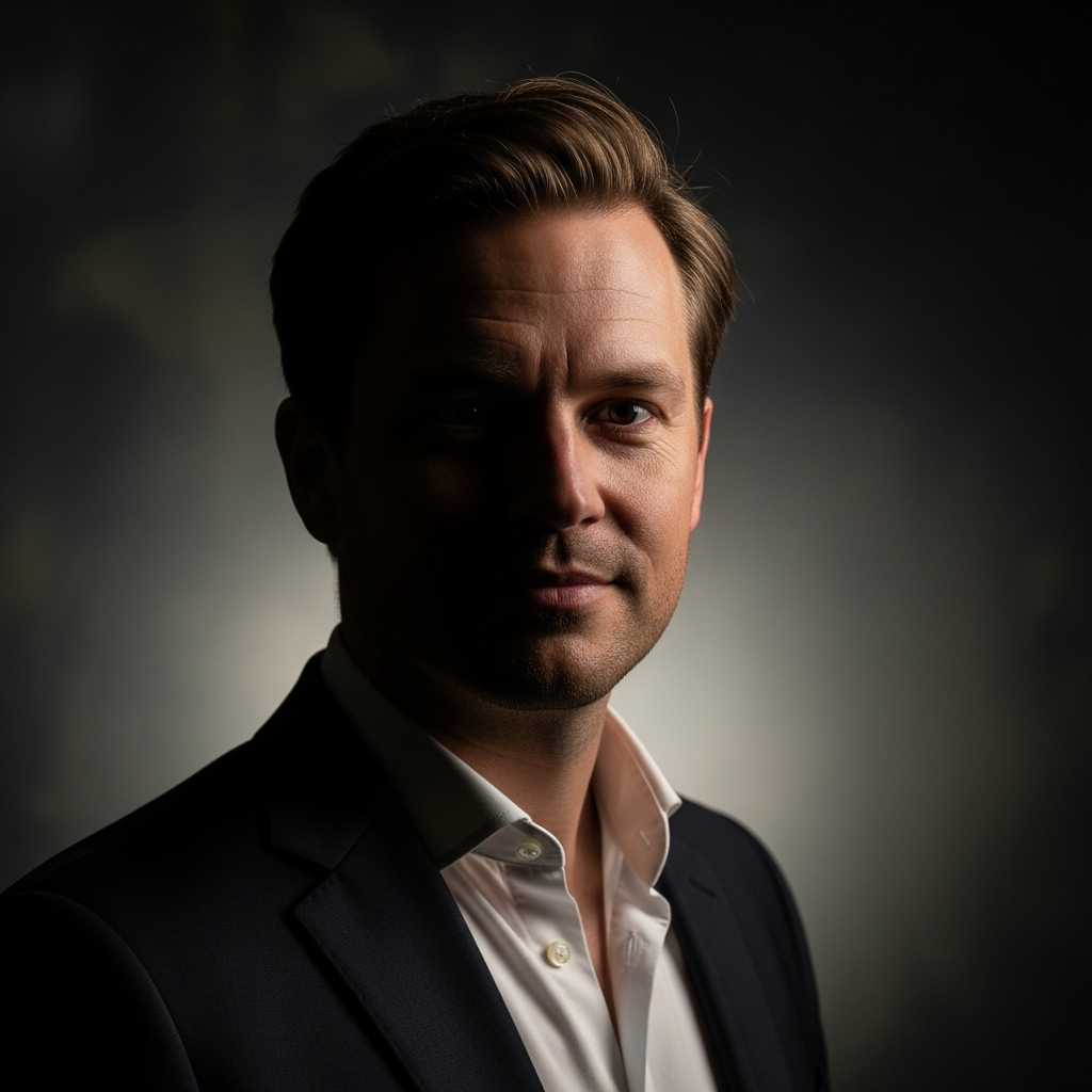 Erik Torstensson: 7 Facts About the FRAME Co-Founder 2 A professional portrait of Erik Torstensson, co-founder of FRAME.