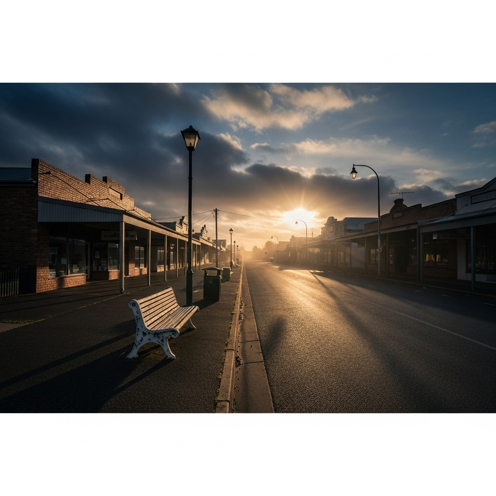 mushroom murders: 1 Survivor's Plea as Killer Jailed 4 A quiet street view of the town of Leongatha, now forever associated with the infamous mushroom murders case.