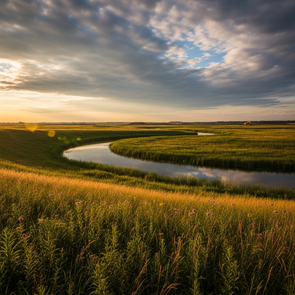 $1.6b project in Wisconsin faces backlash from 100s 4 A serene Wisconsin landscape of prairies and wetlands that could be affected by the $1.6b project.