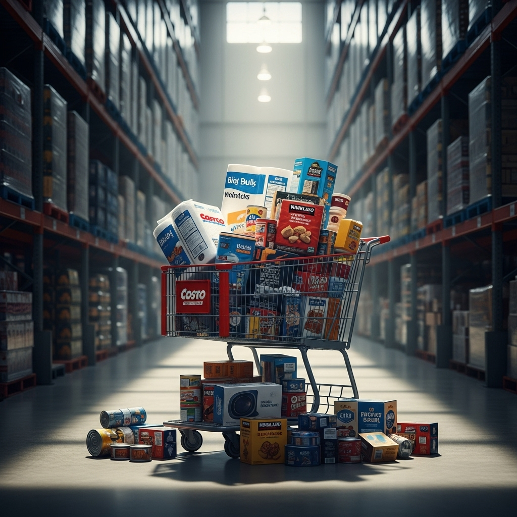 Costco Shopping Ban for 15+ Iranian Envoys Weighed 2 A shopping cart filled to the brim, representing the abundance of Costco shopping.