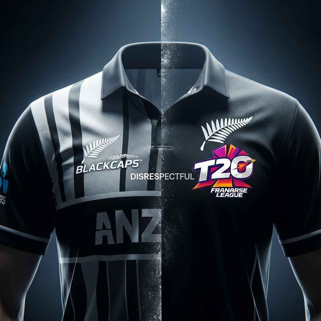 ‘disrespectful' - mccullum on 3 recent player actions 4 A split image showing a national team jersey and a franchise league logo, representing the conflict McCullum called ‘disrespectful' - mccullum.