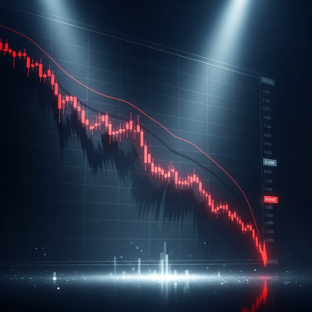 Investor Pressure: 1 Firm Faces Potential Proxy Fight 2 A stock chart showing a declining trend line for a company, illustrating the financial basis for investor pressure.