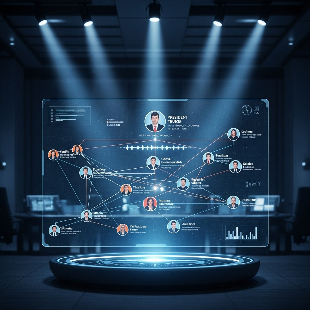 President's Inner Circle: 5 Ways Kirk Won Trump's Trust 2 A strategic diagram illustrating the key members of the president's inner circle.