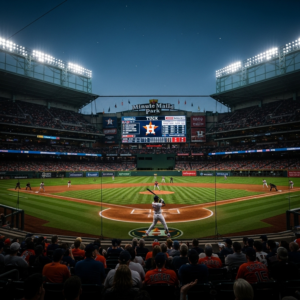Kyle Tucker Contract: 9 MLB Insiders Predict His Payday 4 A wide shot of Minute Maid Park, home of Kyle Tucker and the Houston Astros.
