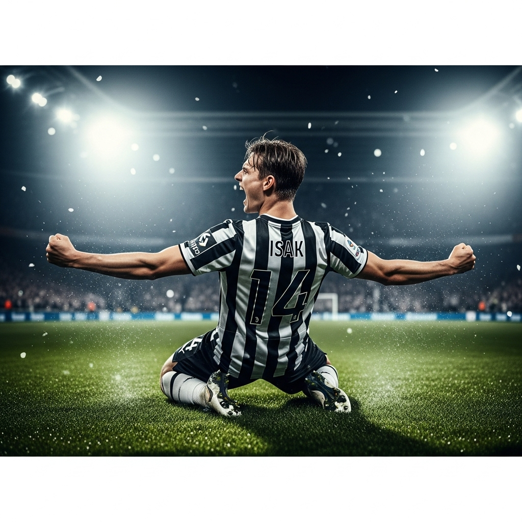 Liverpool Move: Isak's 1 Cryptic Comment on Transfer 2 Alexander Isak celebrates a goal, fueling speculation of a Liverpool move.