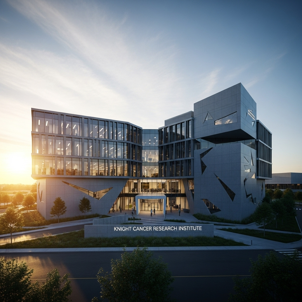 Nike founder Phil Knight donates $2B to cancer site 3 An architectural rendering of the new cancer research site funded by the Nike founder.