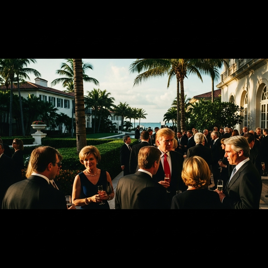 Epstein Letter: 5 Facts About the Alleged Trump Signature 4 An archival photograph of Palm Beach, Florida, where Trump and Epstein socialized, providing context for the epstein letter controversy.