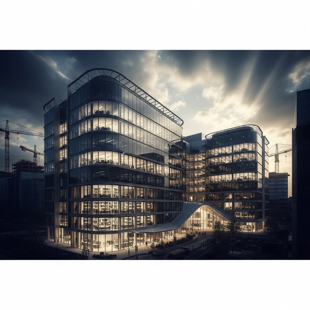 £1b project cancelled: Merck scraps all UK R&D ops 2 An artist's rendering of the now-cancelled £1b project for Merck's London research hub.