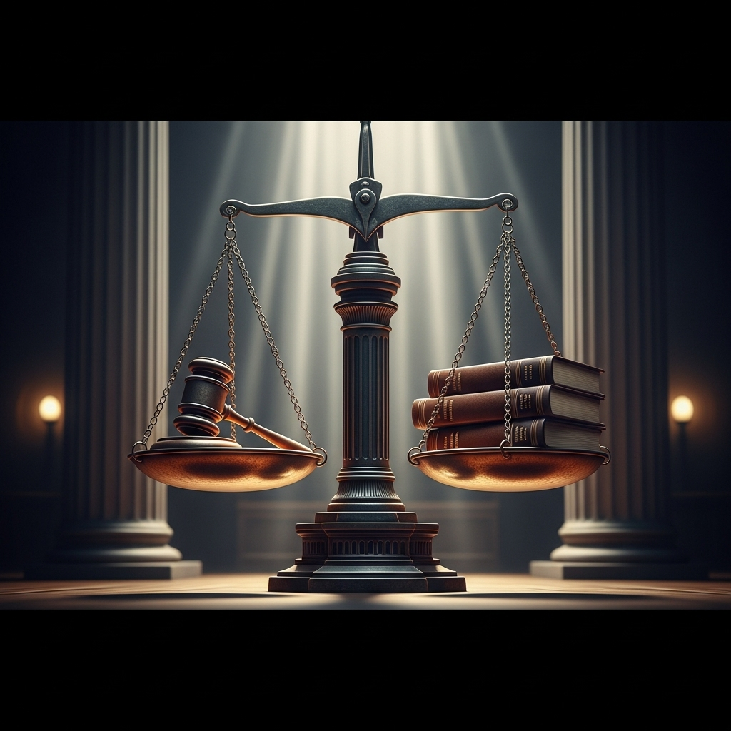 Supreme Court Decisions: 1 Justice on Future Presidencies 4 An artistic rendering of the scales of justice, representing the balance sought in supreme court decisions.
