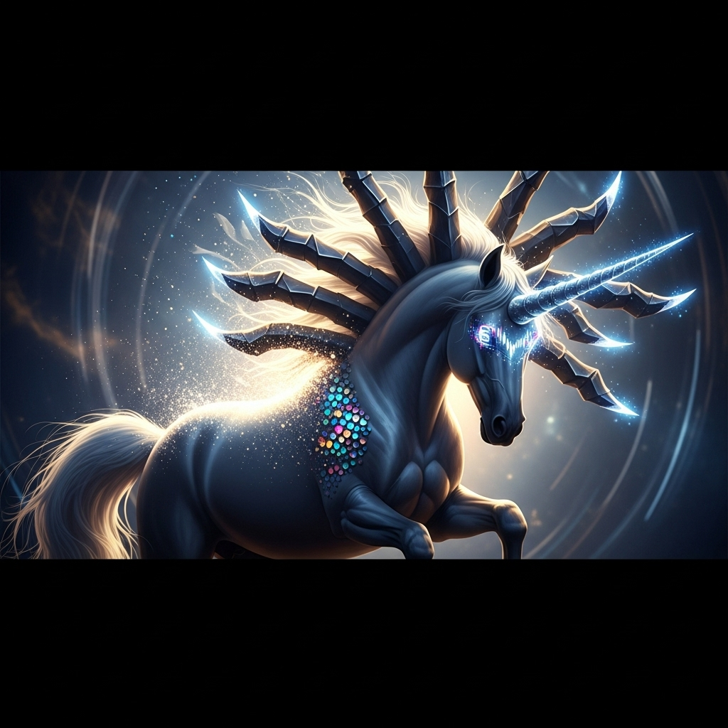 mercor eyes $10B+ valuation on its $450M run rate 3 An illustration of a unicorn transforming into a decacorn, symbolizing the valuation mercor eyes.
