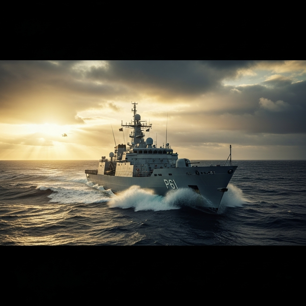 Huge Drugs: 1 Ton of Cocaine Seized in Major Irish Bust 2 An Irish Naval Service vessel on patrol in the Atlantic during the operation to seize huge drugs.