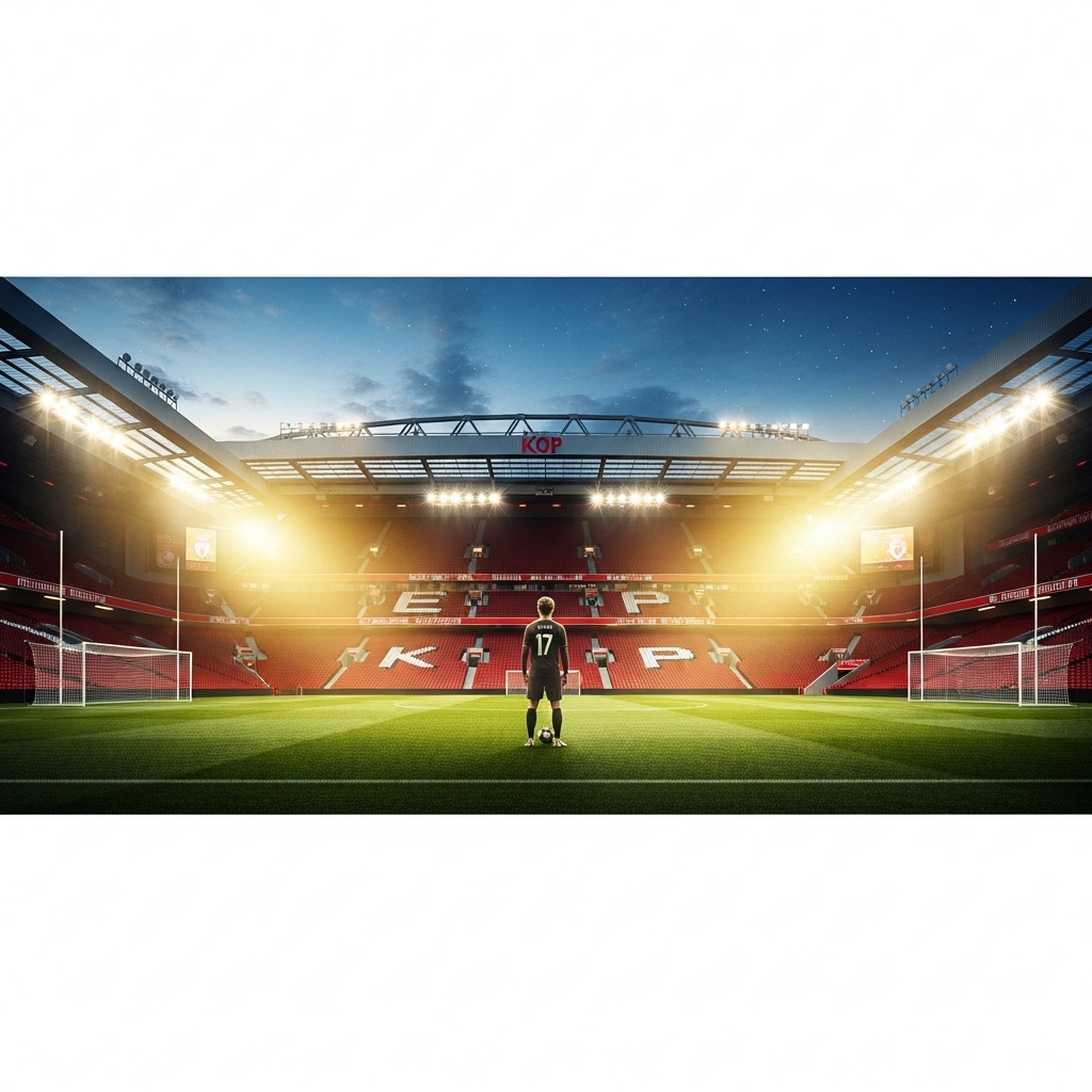 Liverpool Move: Isak's 1 Cryptic Comment on Transfer 3 Anfield stadium, the potential new home for Isak after a successful Liverpool move.