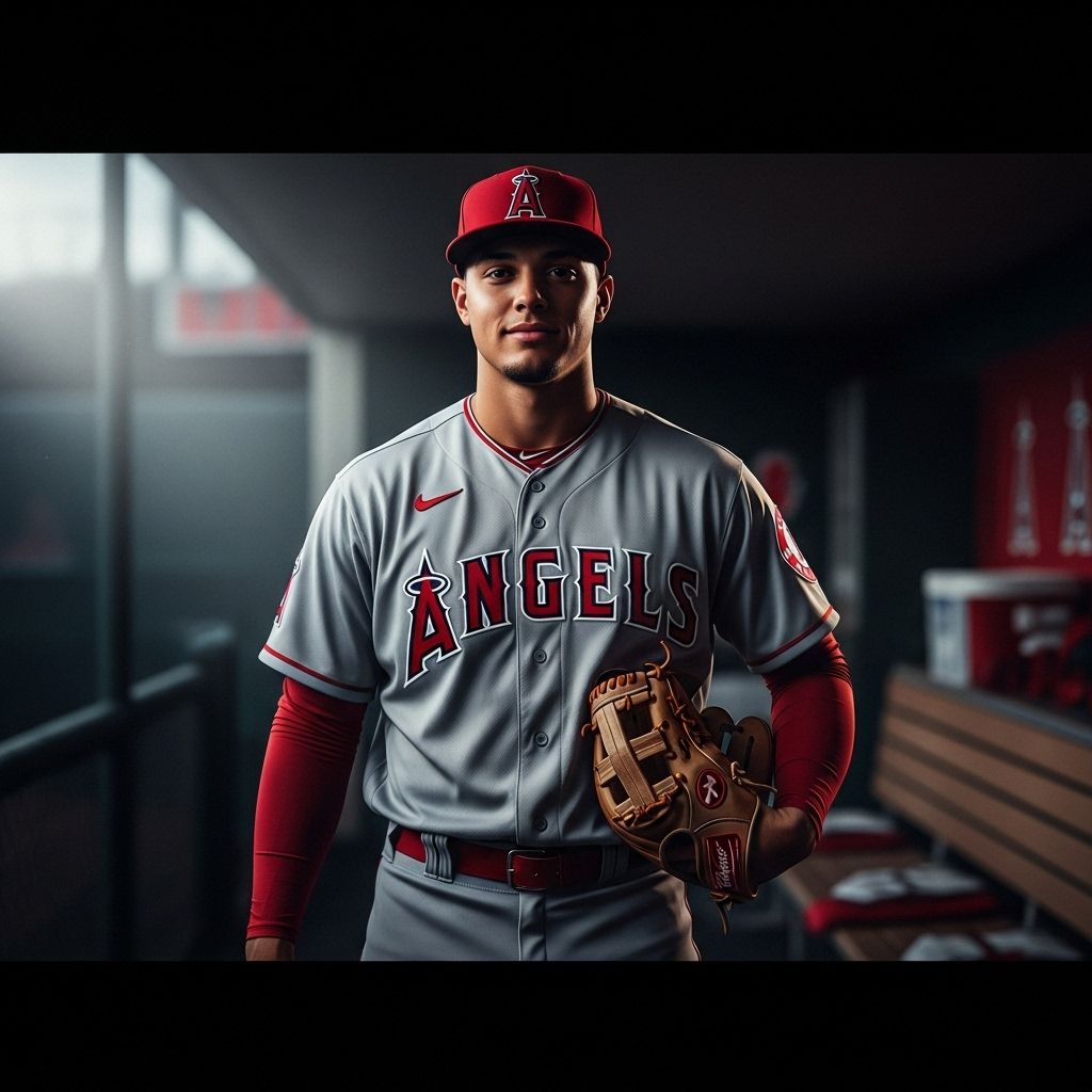 Rio Foster: GoFundMe For Angels Prospect in 1 Car Crash 2 Angels prospect Rio Foster posing for a photo in his minor league uniform.