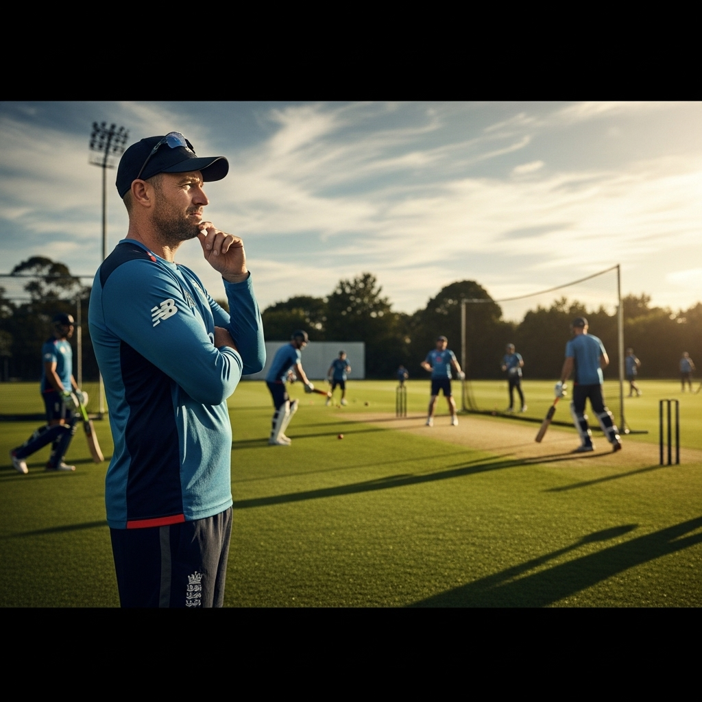 'disrespectful' - mccullum on 3 bazball 'misconceptions' 2 Brendon McCullum observing England's training, a view that counters the 'disrespectful' - mccullum finds - notion of mindless cricket.