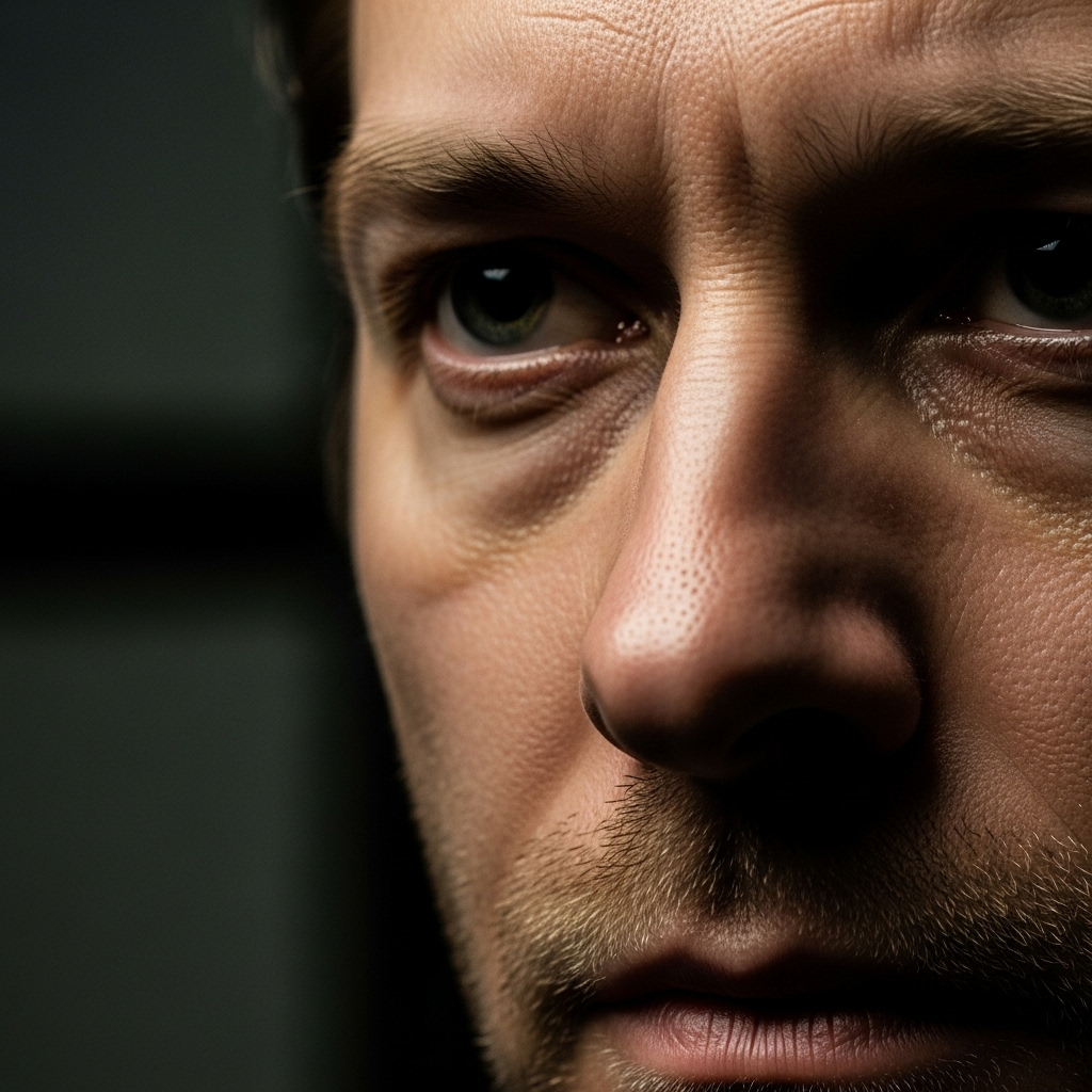 FBI Photos: 1 Alleged Kirk Assassin Joked Online 3 Close-up of a suspect's face from the collection of fbi photos released to the public.