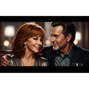 country icon reba mcentire smiling alongside her new fianc rex linn 0