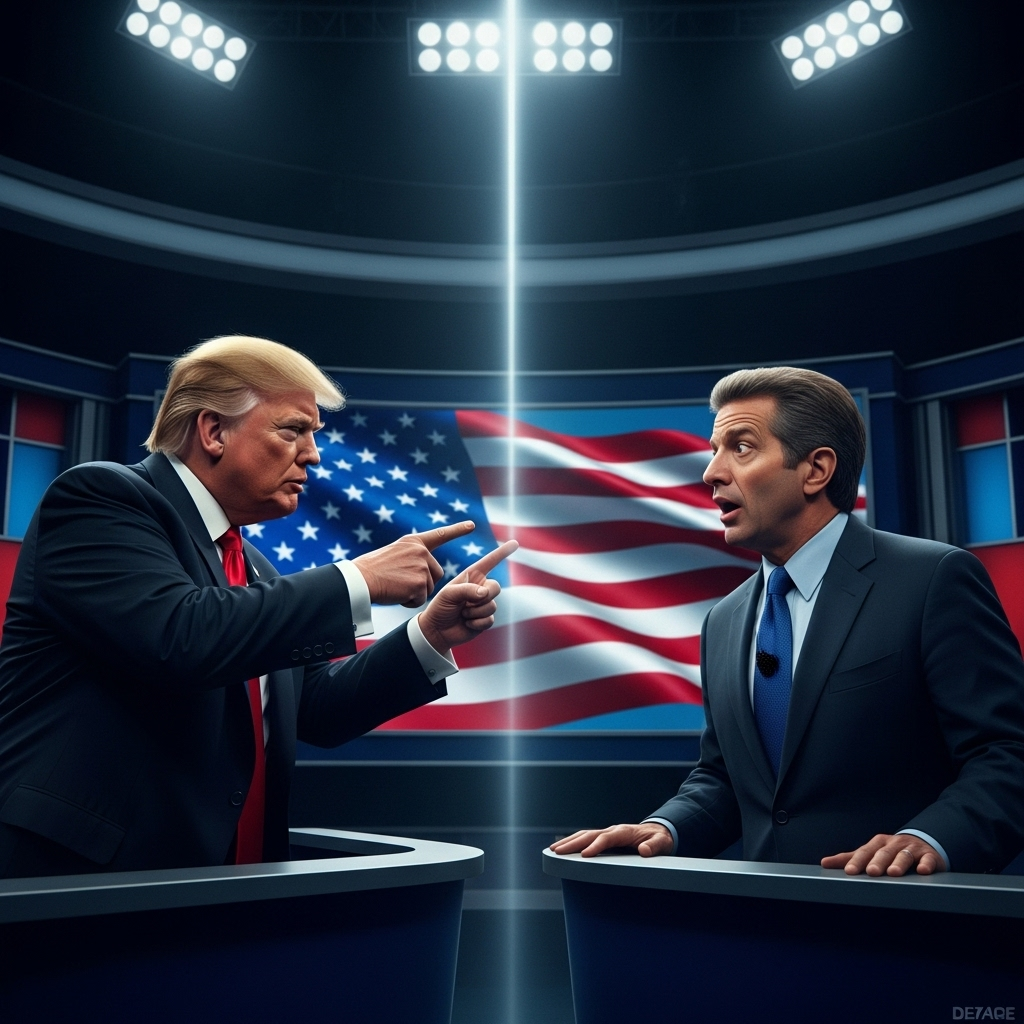 Trump Cuts Ties: 2 Reasons for the RFK Jr. Shakeup 3 Donald Trump and RFK Jr. on opposite sides of a stage as trump cuts ties.