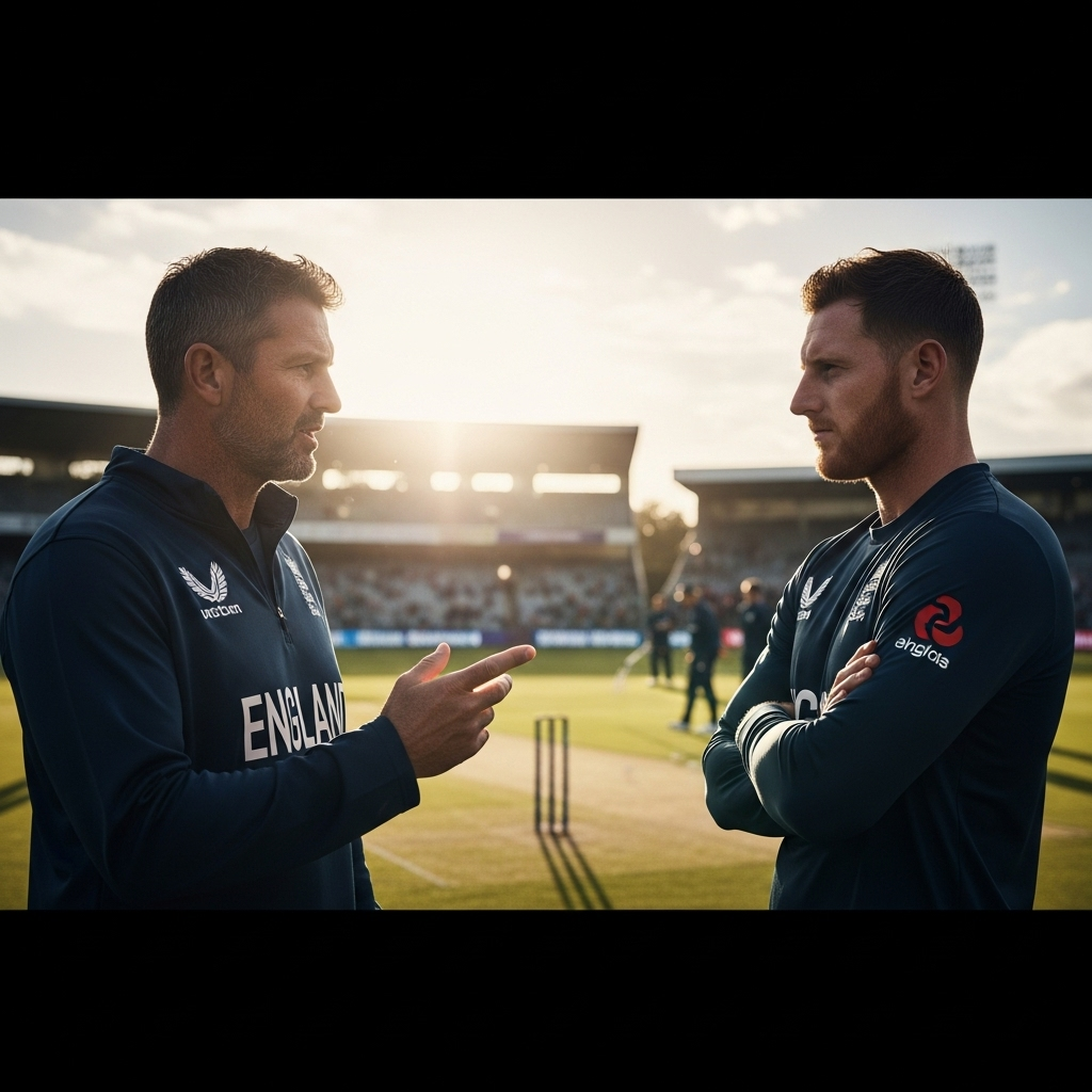 'disrespectful' - mccullum on 3 Key Bazball Misconceptions 2 England coach Brendon McCullum in conversation with captain Ben Stokes, the core of the 'disrespectful' - mccullum believes - Bazball term.
