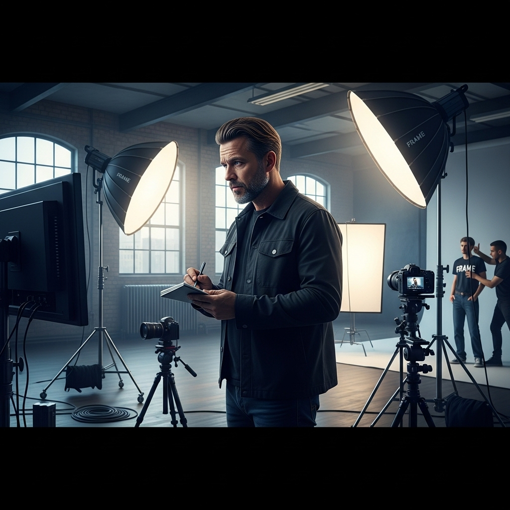 Erik Torstensson: 7 Facts About the FRAME Co-Founder 3 Erik Torstensson on set during a FRAME photoshoot.