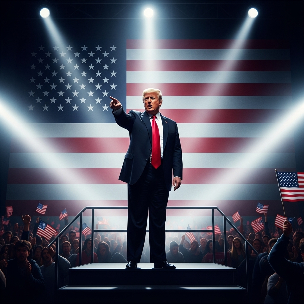 'incompetent' biden' - 1 Shocking Crime Fuels Trump's Rage 3 Former President Trump at a rally, pointing emphatically while discussing the 'incompetent' biden administration's policies.