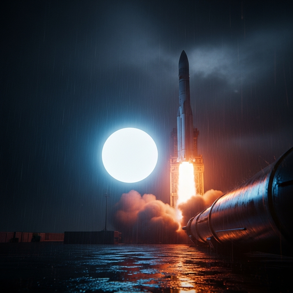 Mystery Orb: 1 New UFO Video Shows US Missile Fired 2 Leaked footage showing the mystery orb as a bright sphere next to a missile plume