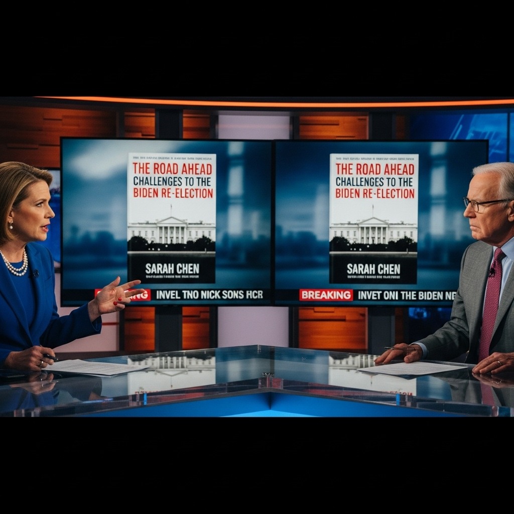 Biden's Re-Election Called 'Reckless' in 1 New Memoir 4 Political commentators on a news program discussing the potential impact of a new book on Biden's re-election campaign.