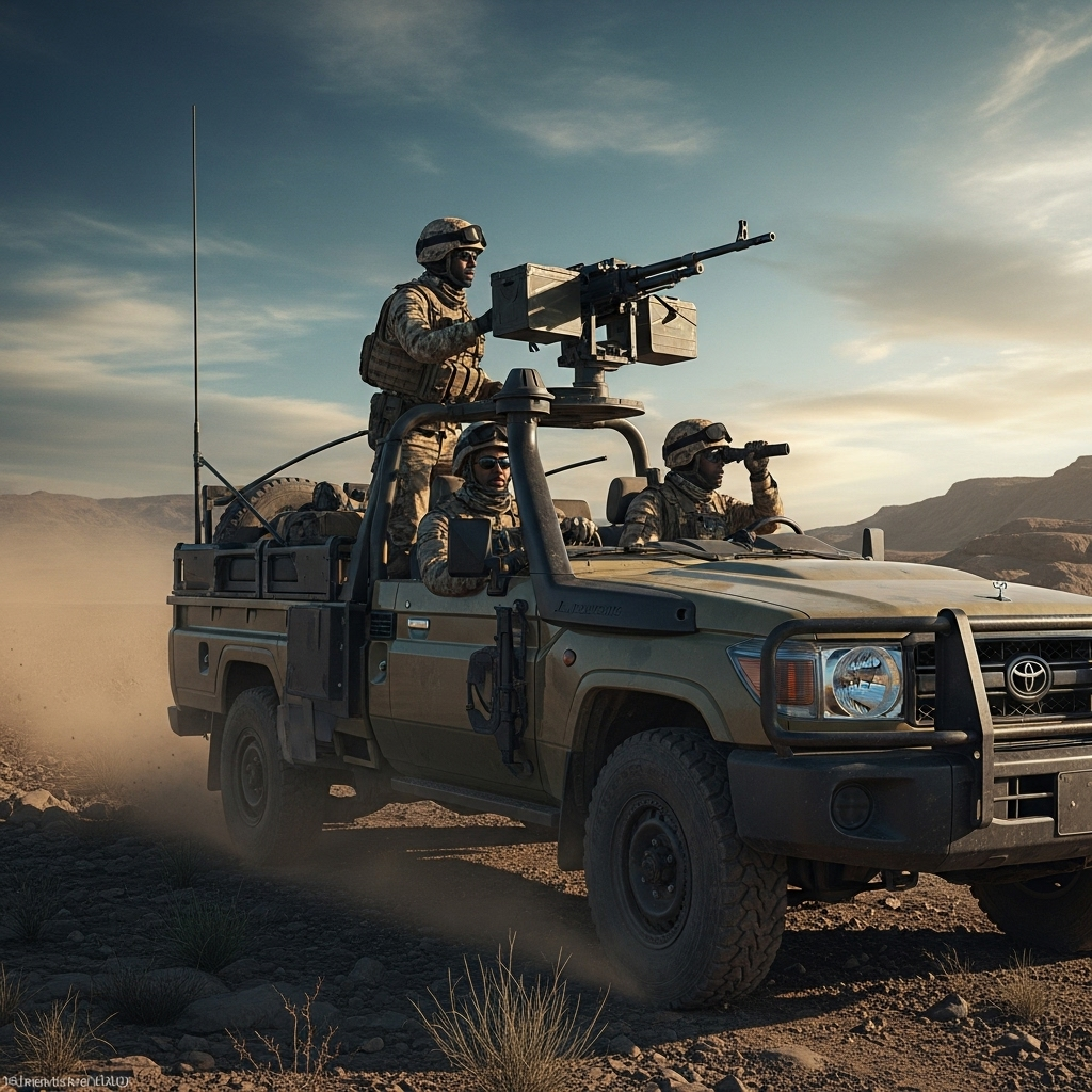 ISIS-Linked Terrorists Kill 20+ at Christian Funeral 4 Soldiers from the Nigerien army on patrol in a vehicle, part of the response to find the isis-linked terrorists.