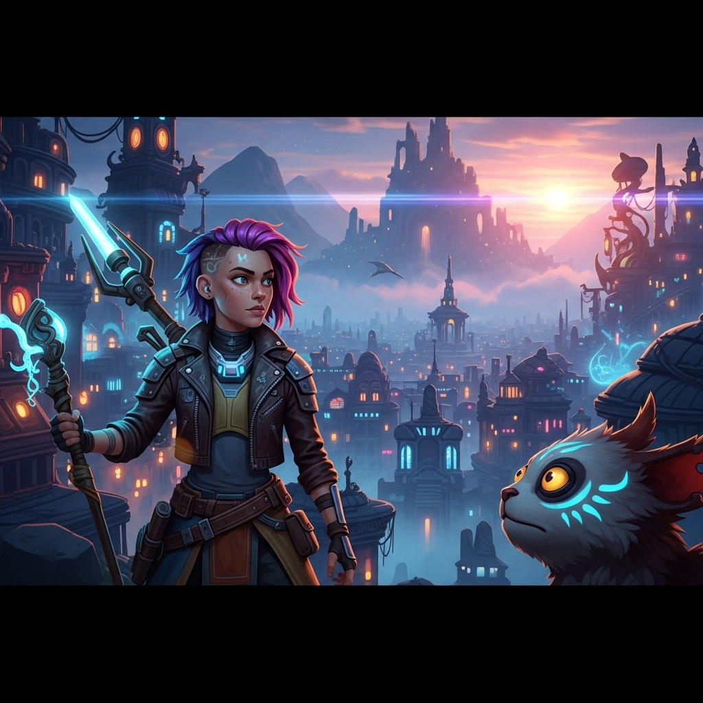 Will This Indie Game Break the Internet? The Hype is REAL! 2 A vibrant screenshot of a unique indie game with colorful graphics and intriguing characters, hinting at a compelling narrative.