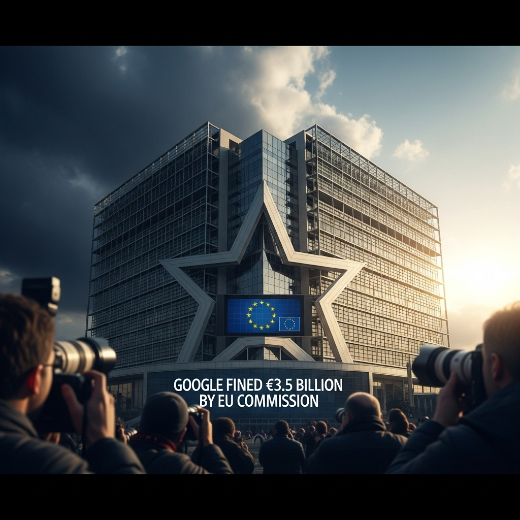 Google $3.5B Fine: EU Slams Adtech Abuse in 2024 2 The European Commission building in Brussels, where the historic Google $3.5B fine was announced.