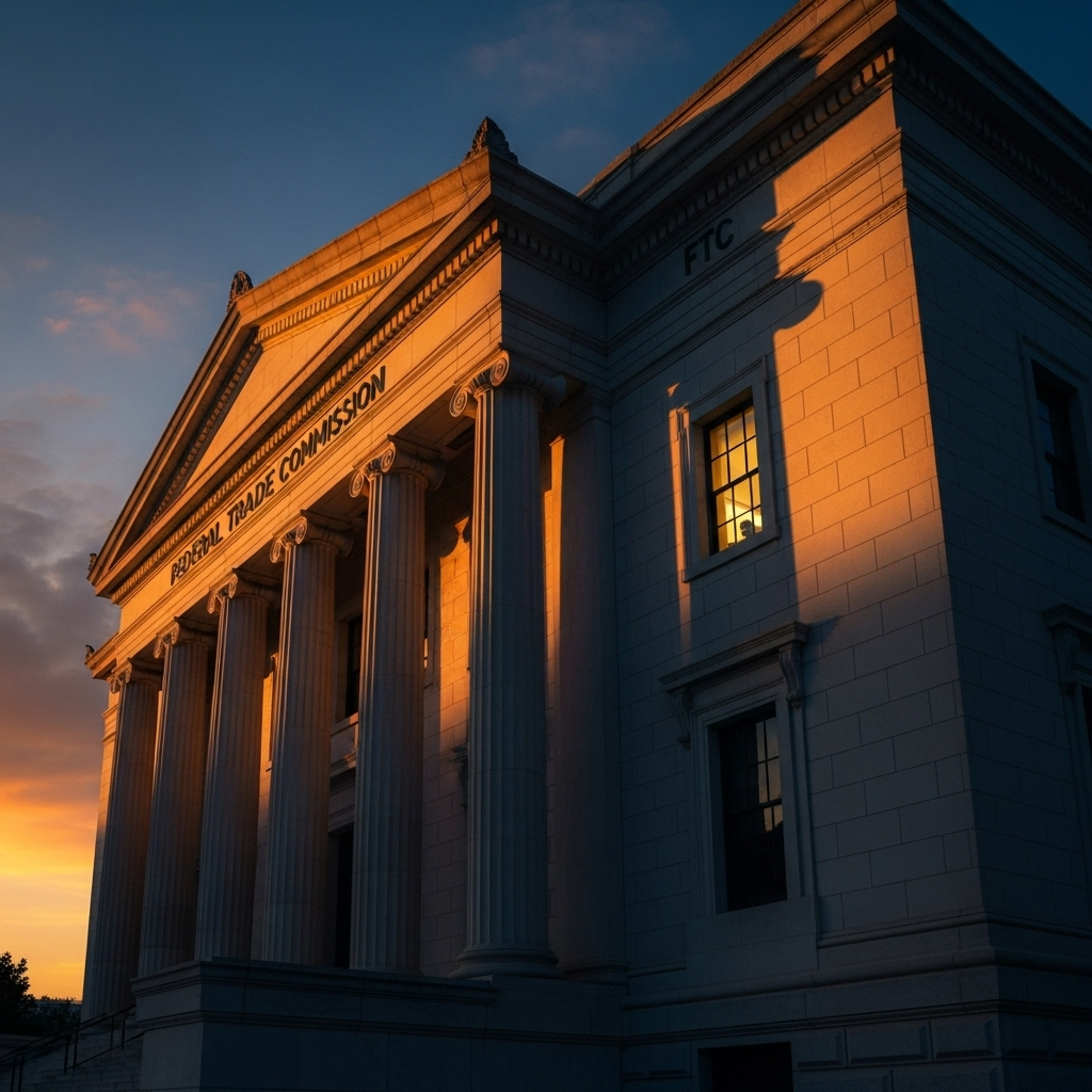 FTC Commissioner: 1 Court Ruling Backs Trump's Removal 3 The exterior of the Federal Trade Commission building, where an ftc commissioner works.