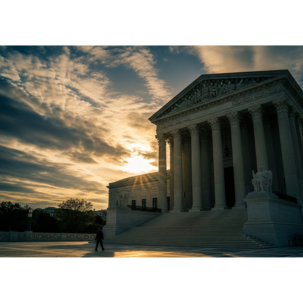 Judge’s Order on $5 Billion in Aid Paused by Roberts 3 The exterior of the United States Supreme Court building, where the challenge to the judge’s order was filed.