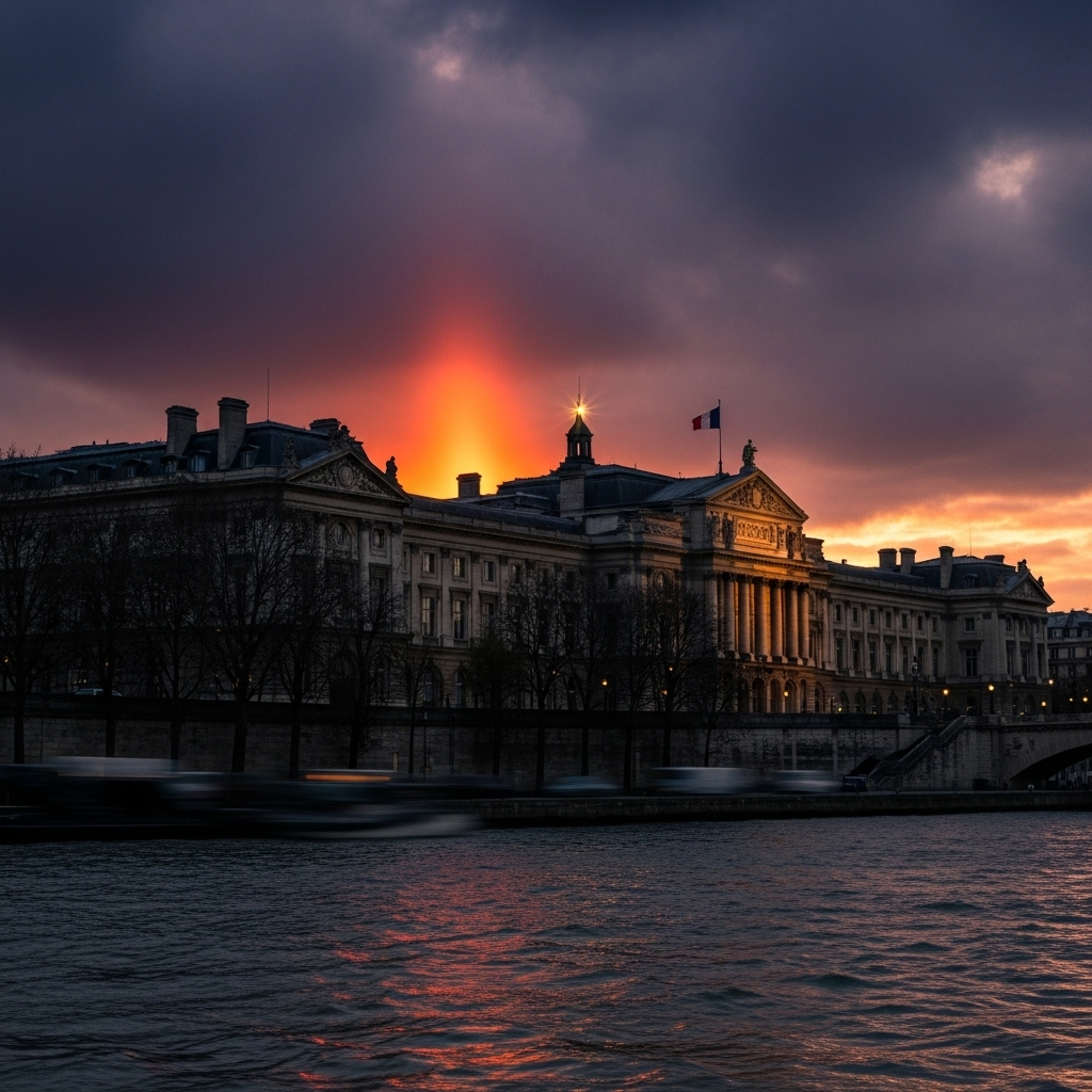 TikTok Risks: French Report Urges Ban for Under-15s 4 The French Parliament building, symbolizing the legislative debate over how to manage tiktok risks and protect children.
