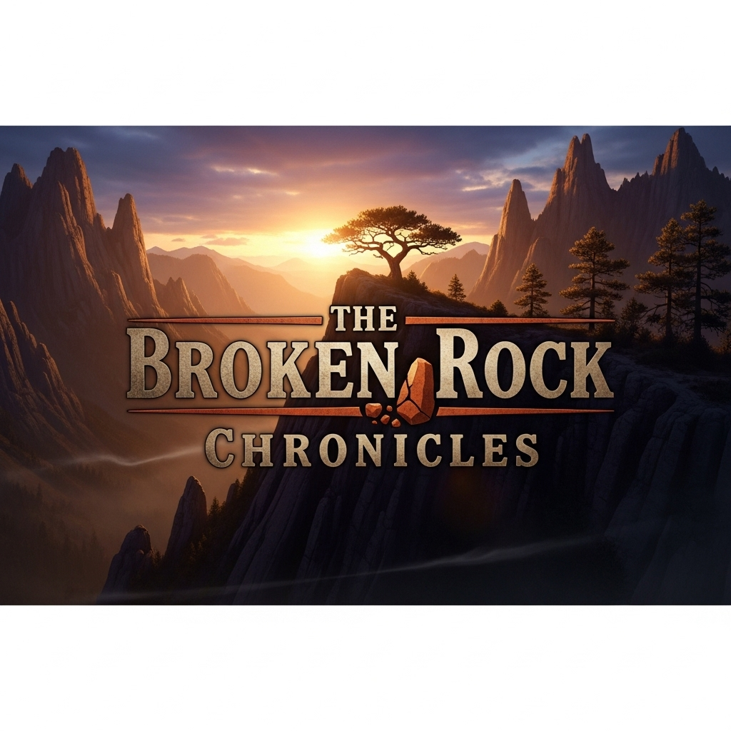 New 'Yellowstone' Series: 1st Look at the Fan-Favorite Star 4 The official logo for 'The Broken Rock Chronicles,' the new 'Yellowstone' series.