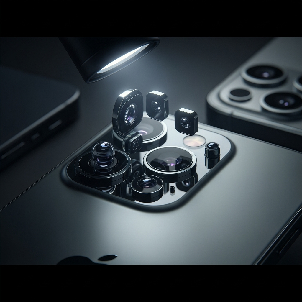 Rising iPhone Prices: 1 Big Reason Your Next iPhone Costs More 4 The sophisticated camera lens array on the back of a new iPhone, a key factor in rising iphone prices.