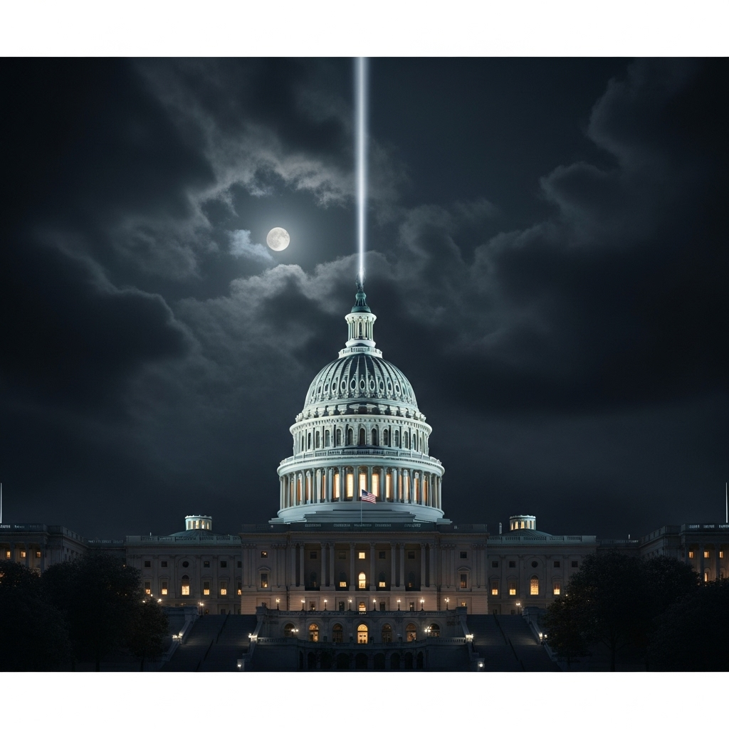 US Congress: 3 UFO Witnesses Testify on UAP Encounters 2 The US Capitol building dome where the US Congress held the UAP hearing.